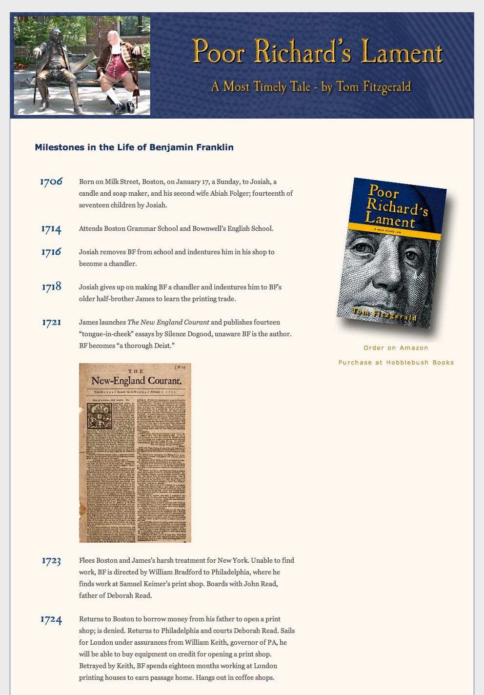 Poor Richard's Lament