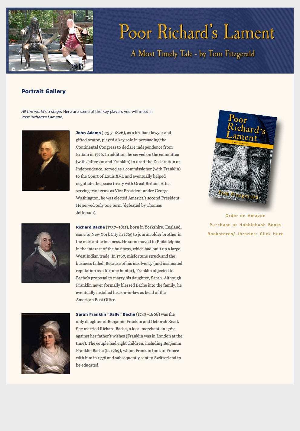 Poor Richard's Lament