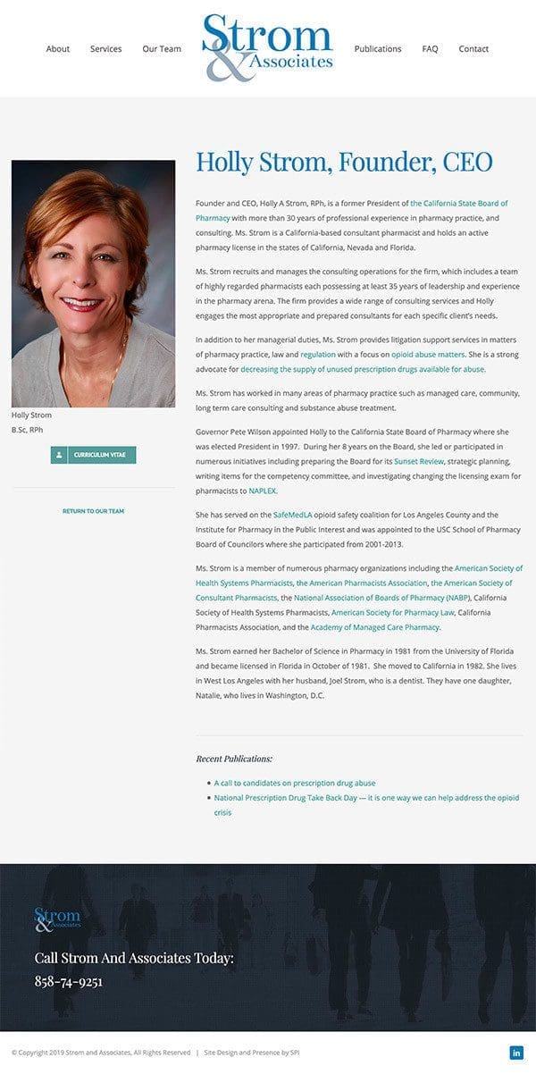 Strom and Associates - Holly Strom