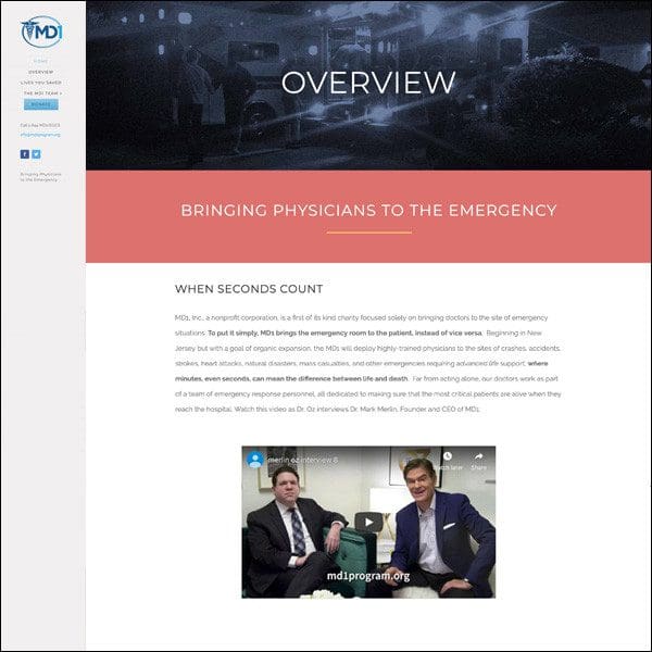 MD1 - When Seconds Count