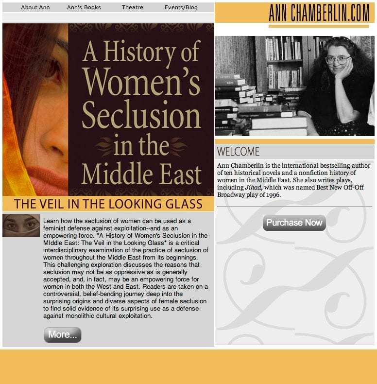 Ann Chamberlin - Author