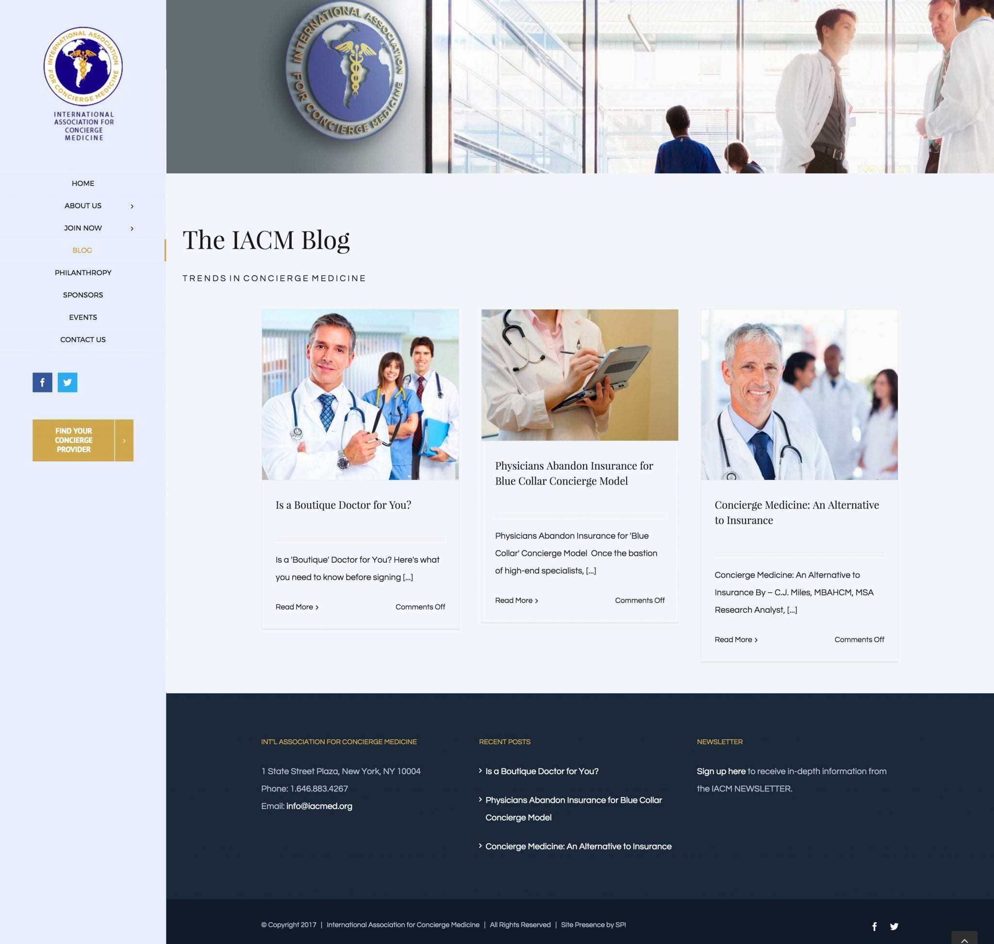 International Association for Concierge Medicine
