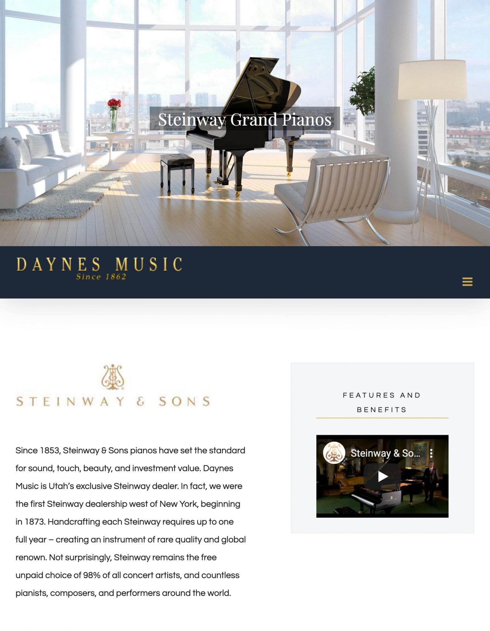 Responsive iPad View