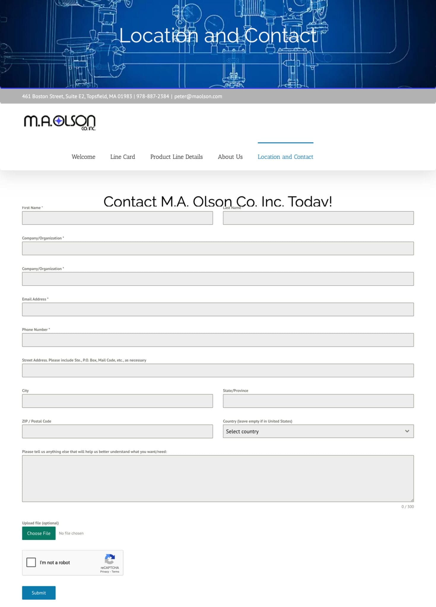 M.A. Olson, Inc.